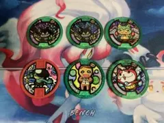 妖怪ウォッチ　メダル　6枚セット