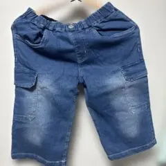 デニム カーゴハーフパンツ 170cm