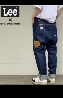 メルシーボークー New des Lee サルエルデニムパンツ　0