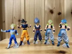 ドラゴンボール アクションフィギュア 6体セット 超サイヤ人4 - メルカリ
