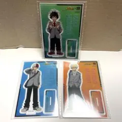 くら寿司　ヒロアカ アクリルスタンド 3種セット