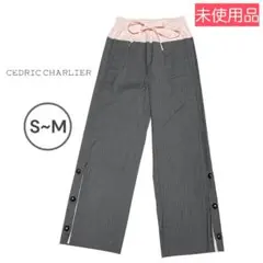 【未使用】CEDRIC CHARLIER セドリックシャルリエ セーラーパンツ 未使用】CEDRIC CHARLIER セドリックシャルリエ セーラーパンツ