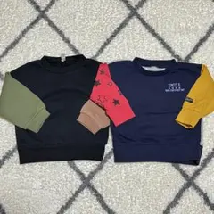 トップス　トレーナー　90cm 2点セット　まとめ売り