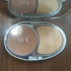 sk-II クリアビュ-ティ-パウダ-ファンデ-ション450 ウォームベージュ