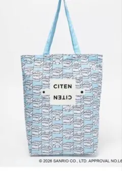 CITEN リトルツインスターズ コラボ トートバッグ パープル キキララ