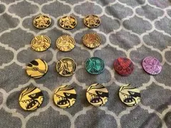 ポケモンカード コイン ジラーチ ルカリオ カイオーガ グラードン レックウザ