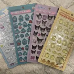 ボンボンドロップシール 4セット　サンリオ