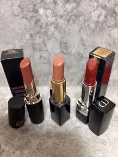 コスメデコルテ エスティローダー ディオール　口紅リップスティック3本セット