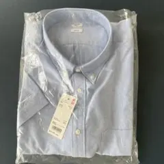 UNIQLO オックスフォード スリムフィットシャツ XXL 64 Blue