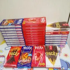 グリコ ポッキー アーモンドクラッシュ つぶつぶいちご まとめ売り