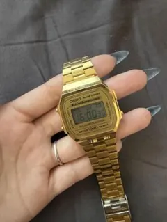 CASIO 腕時計 ゴールド デジタル