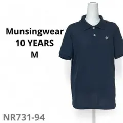 Munsingwear 10 YEARS ポロシャツ ネイビー M レディース