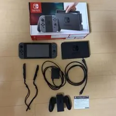 Nintendo Switch グレー 本体 付属品付き