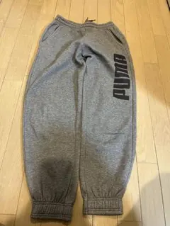 PUMA ロゴプリント 長ズボン 160