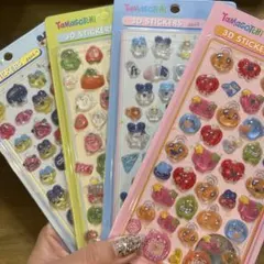 たまごっち 3Dステッカー 4枚セット