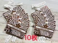 Christian Diorショッピング紙バッグ10枚セット