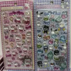 ２枚セット　ボンボンドロップシール