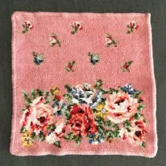 Lake Alster レイクアルスター ハンカチ 花柄 ドイツ製 美品のサムネイル
