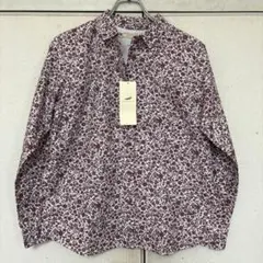 CROCODILE 新品　クロコダイル　花柄　総柄　シャツ　派手　Mサイズ