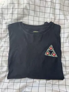 HUF ブラック 長袖Tシャツ