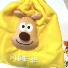 【新品】それいけ！アンパンマン ぬいぐるみ巾着 チーズ