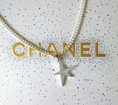新品CHANELノベルティー星型コメットチャーム付きネックレスのサムネイル
