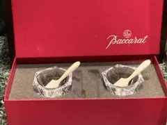 未使用 美品 バカラ アルクール ミズーリ 調味料入れ 2個セットのサムネイル
