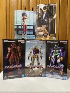 ユズリハ　ニャアン　ジフレド　赤いガンダム　白いガンダムジークアクス　フィギュア