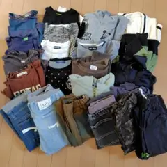 男の子　まとめ売り　秋冬　140　22点　セット 大量