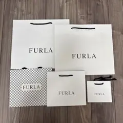 FURLA ショップ袋セット 5点 フルラ ショッパー ブランドショッパー