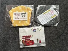 善逸模様、カーズ　子供用マスク3点