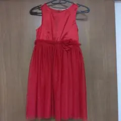 H&M 赤ドレス US 8-9Yのサムネイル