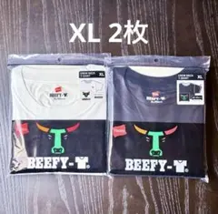 Hanes × セブン-イレブン BEEFY-Tクルーネック白、黒セットM | Mercari