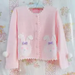 NILEPERCHナイルパーチニットセーター(spank!フェアリーアンプリ系 NILE PERCH ナイルパーチハートくま カーディガン セーターニット