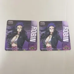 ワンピース コースター RED ロビン 麦わらストア