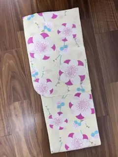 新品未使用　浴衣　クリーム色