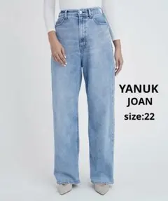 YANUK LEA ボーイズストレート デニム ECR エクリュ 26 日本製 - メルカリ
