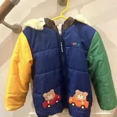 ミキハウス　ホットビスケッツ アウター　ジャケット　中綿コート　110cm