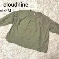【cloudnine 】クラウドナイン・絞り・シャツ・M-Lのサムネイル