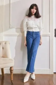 Herlipto Valencia High Rise Jeansのサムネイル