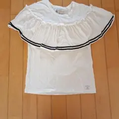 GO TO HOLLYWOOD フリル Tシャツ ホワイト　ママサイズ　160のサムネイル