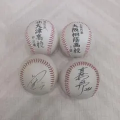 2013年 WBC 井端弘和選手ファールボール 山本浩二監督サインボール