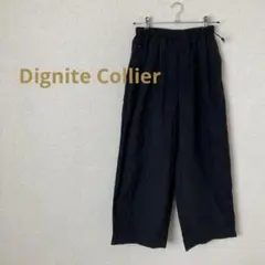 Dignite Collier ナイロンパンツ ワイドパンツ ブラック