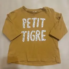 H&M 長袖Tシャツ マスタード 74cm 6-9m