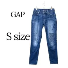 GAPガールフレンドデニムパンツ24美脚ストレッチSサイズのサムネイル