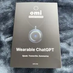 新品未開封】omi AI Pendant Wearable ChatGPT - メルカリ