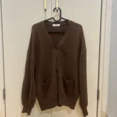 スクールカーディガン ブラウン