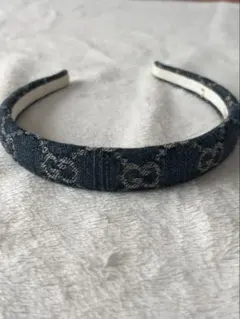 グッチgucci★カチューシャ★デニム生地★美品のサムネイル