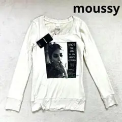 新品❤️【マウジー】M 長袖Tシャツ カットソー アイボリー　春秋
