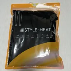 GU スタイルヒートタイツ+X ブラック　メンズ　XLサイズ　レギンススパッツ